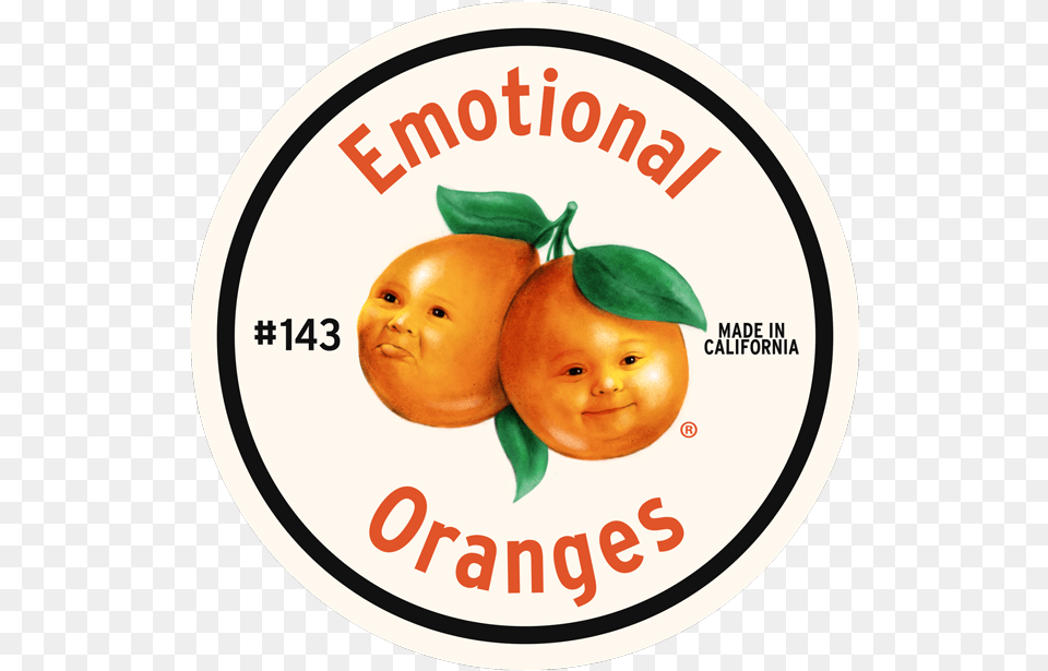 Emotional Oranges Emotional Oranges Sticker, Produce, Plant, Grapefruit, Fruit Png