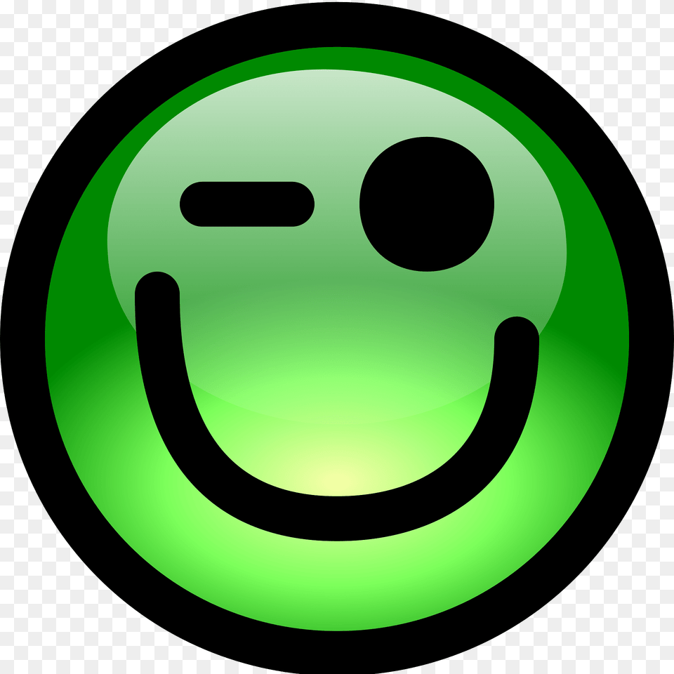 Emotions Clipart, Green Png Image