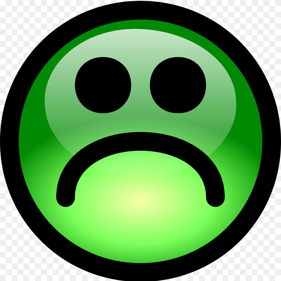 Emotions Clipart, Green, Disk Png Image
