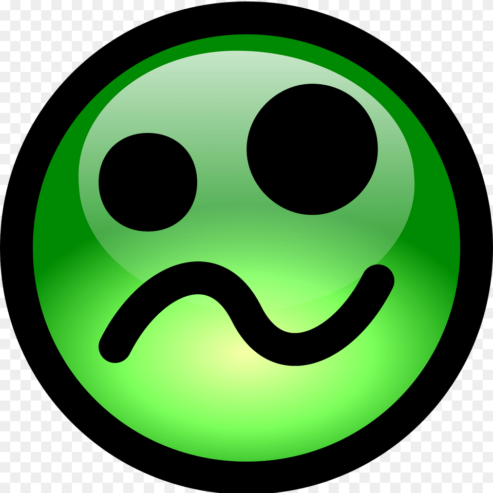 Emotions Clipart, Green, Sphere Png Image
