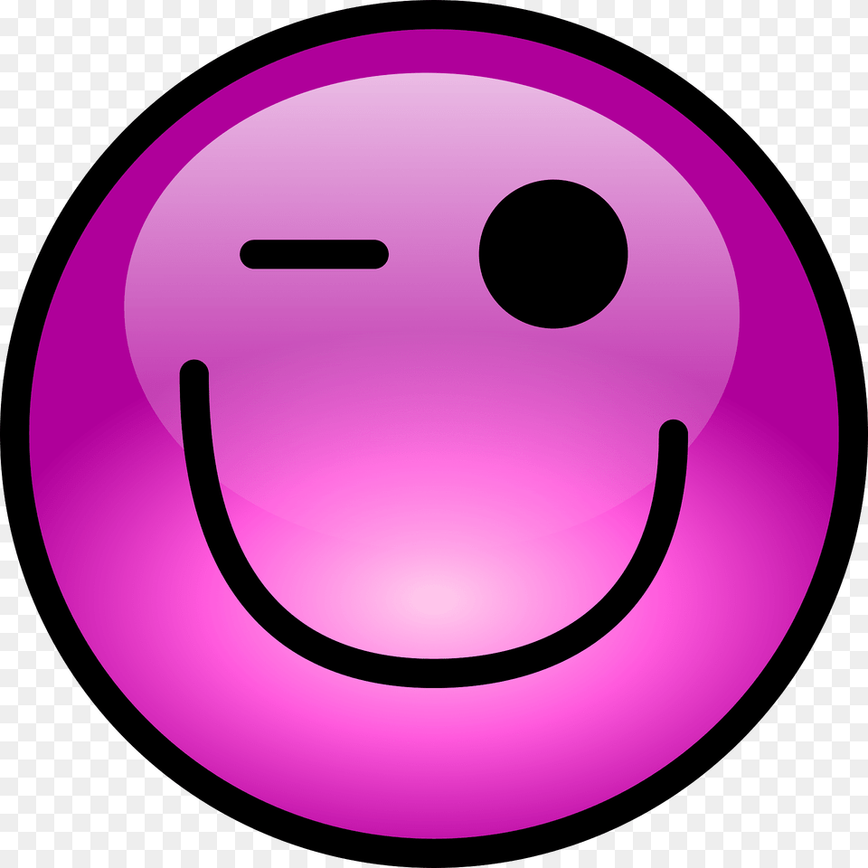 Emotions Clipart, Purple Png