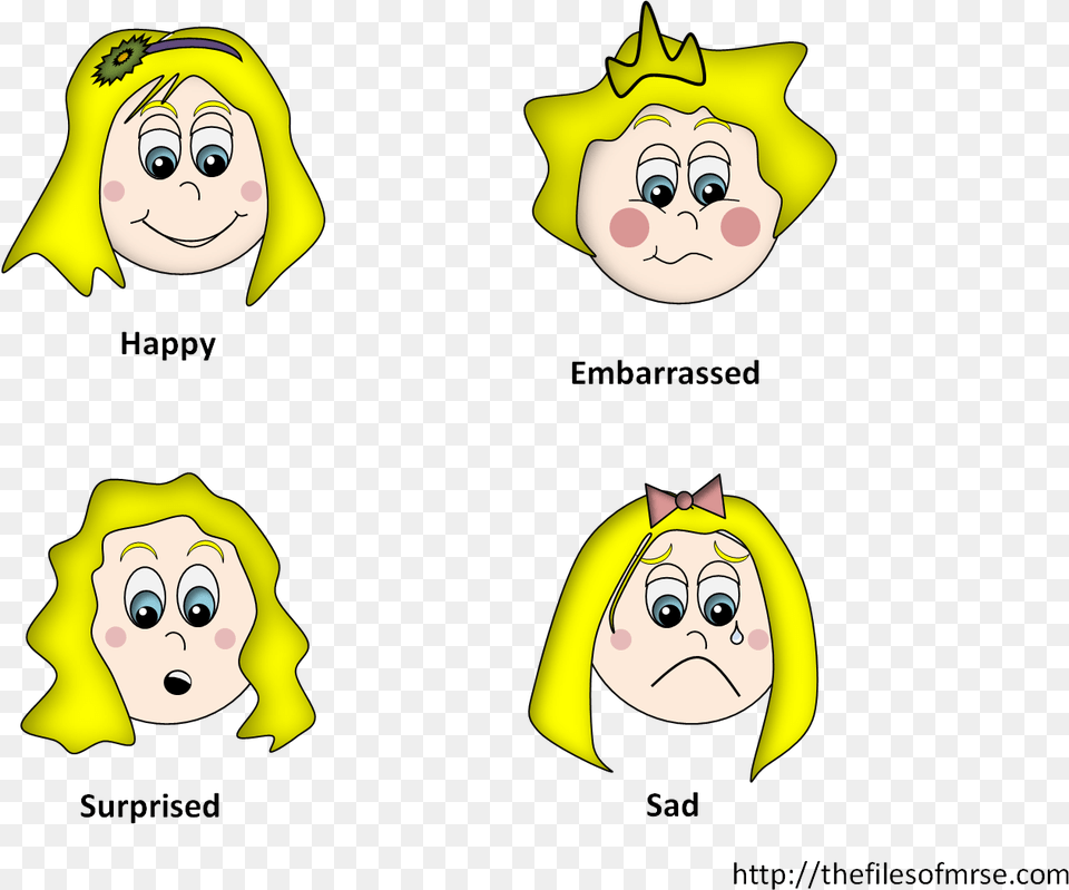 Emotions Clipart Thought Feeling Boy And Girl Emotions Clipart, Face, Head, Person, Baby Free Transparent Png