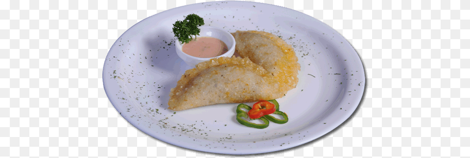 Empanada De Morocho, Food, Food Presentation, Plate, Meal Free Transparent Png