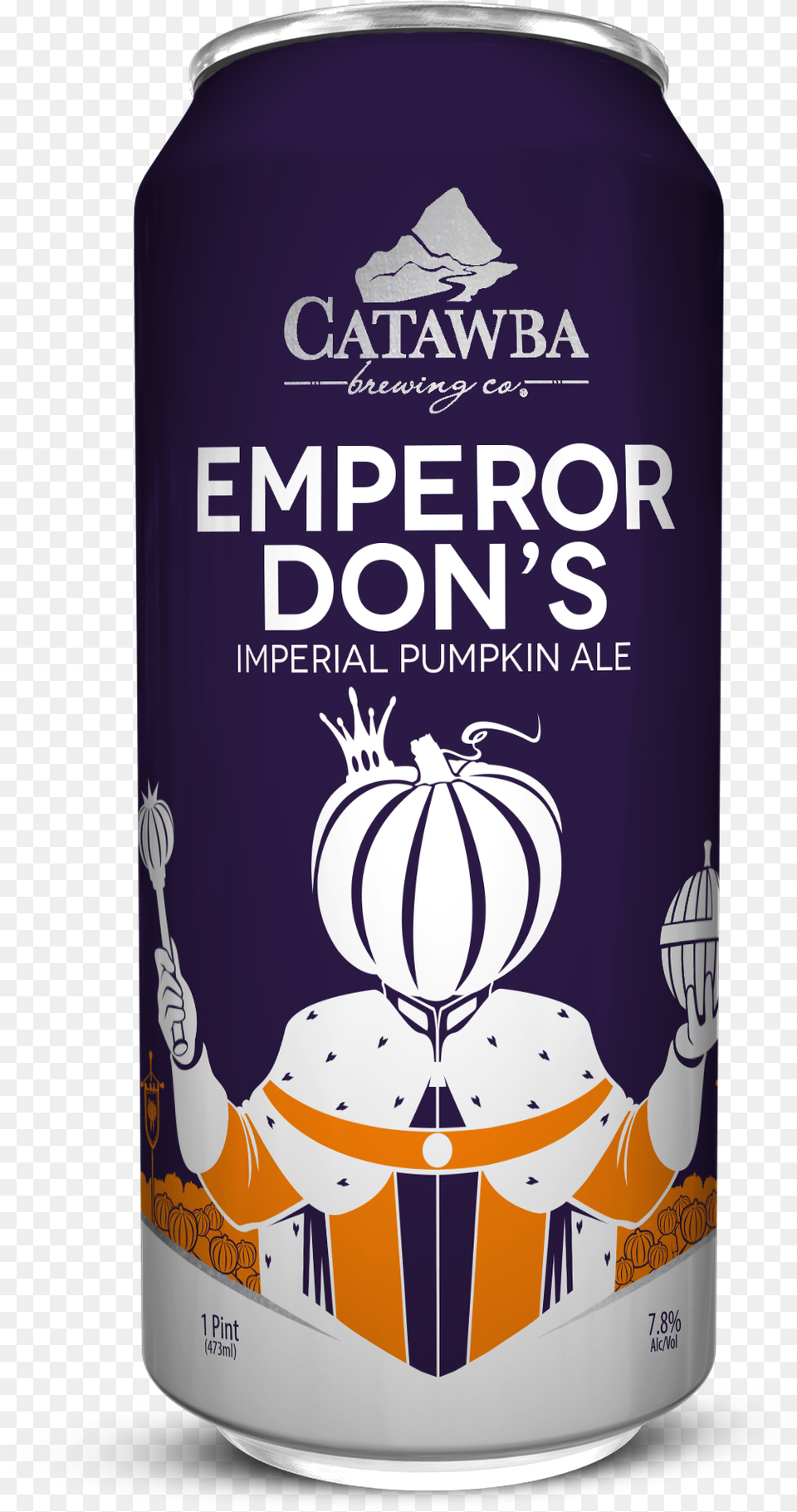 Emperor Dons Pumpkin Ale Catawba, Can, Tin, Beverage Free Png Download
