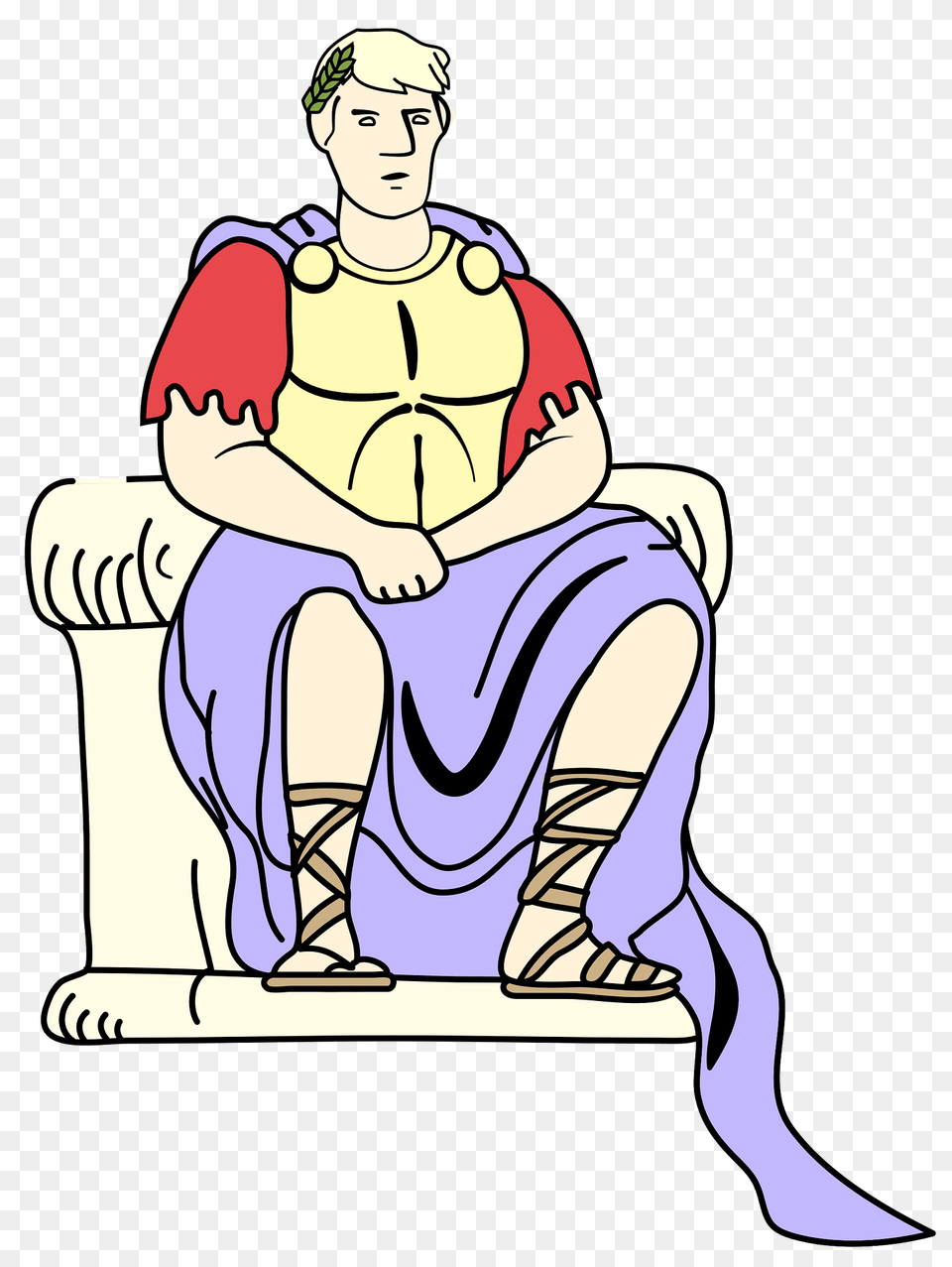 Emperor Nero Clipart, Adult, Person, Man, Male Free Transparent Png