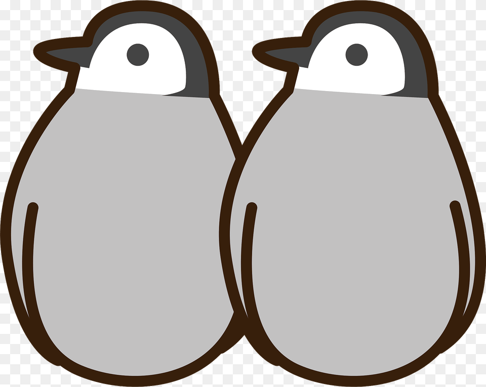 Emperor Penguin Chicks Clipart, Animal, Bird, Reptile, Snake Png