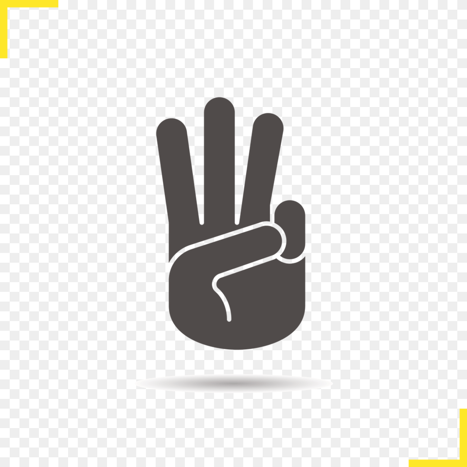 Emphasizing Three Points Makes Your Communication More Sign, Clothing, Glove, Body Part, Hand Png