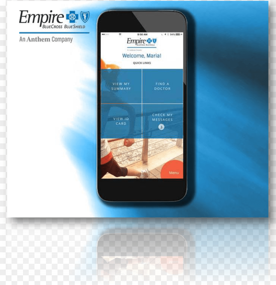 Empire Blue Cross Blue Shield Mobile App Download Anthem Bc Anywhere Mobile App, Electronics, Mobile Phone, Phone, Person Png
