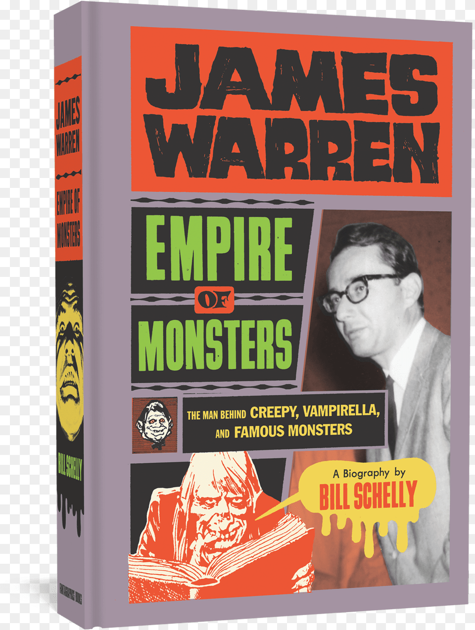 Empire Of Monsters James Warren Empire Of Monsters, Advertisement, Publication, Poster, Man Png