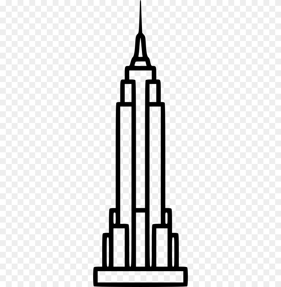 Empire State Building Clip Art Cliparts, City, Architecture, Spire, Tower Png Image