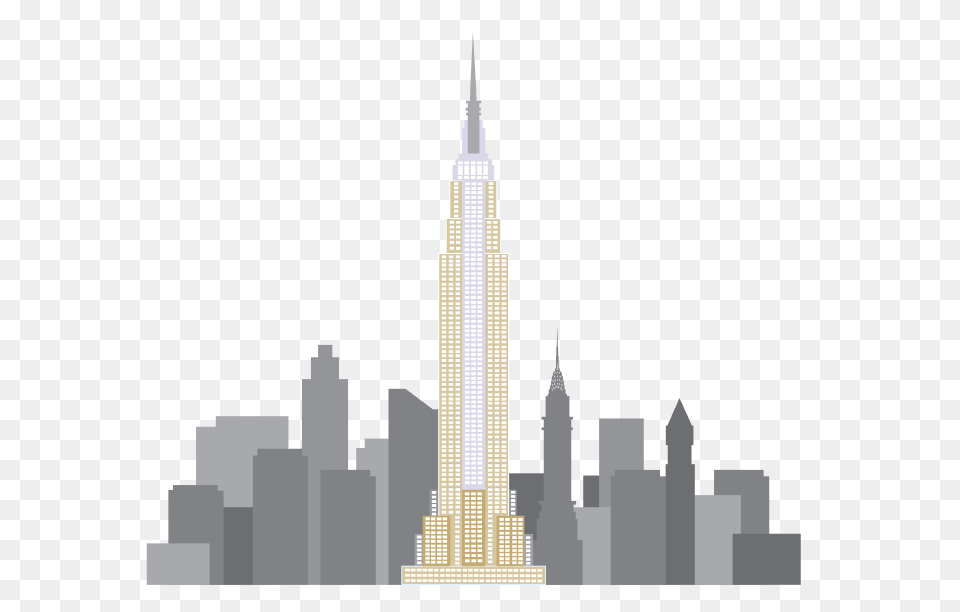 Empire State Building Clipart, Architecture, City, High Rise, Urban Free Transparent Png