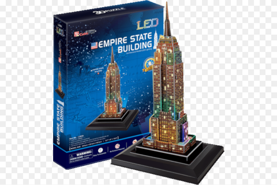 Empire State Building Cubic Fun, City, Urban, Architecture, High Rise Free Png