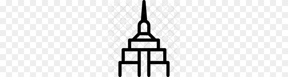 Empire State Building Icon, Pattern Png