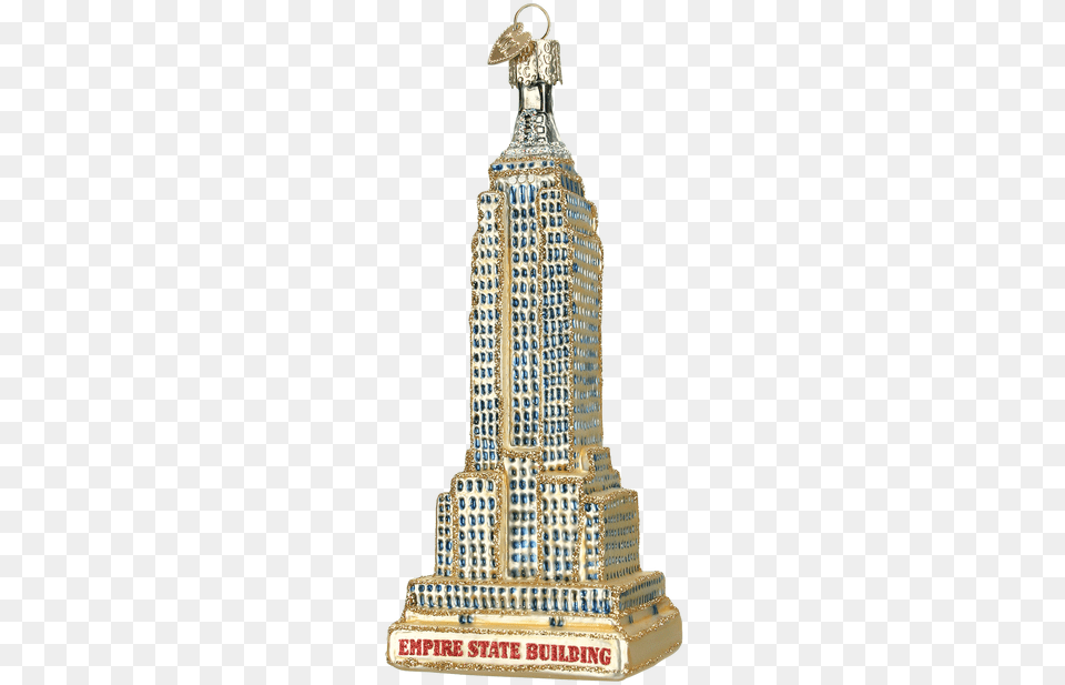 Empire State Building Ornament Empire State Building Christmas Ornament, City, Trophy Free Png Download