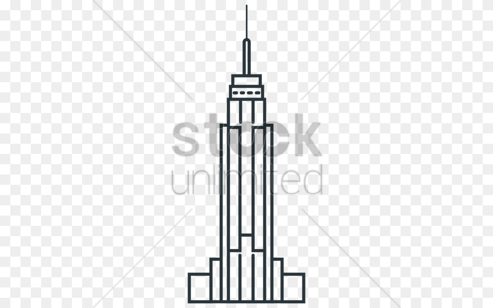 Empire State Building Vector Image, Urban, City, Tower, Architecture Free Png