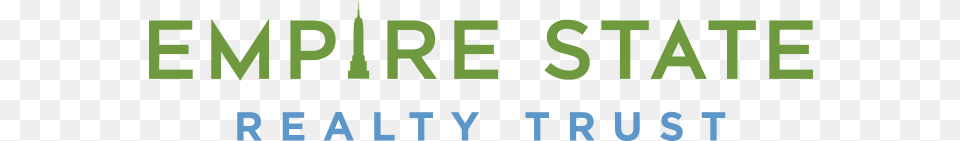 Empire State Realty Trust, Text, Green Free Transparent Png