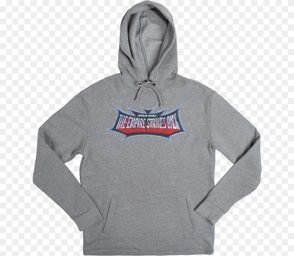 Empire Strikes Back Logo Concept Hoodie Long Sleeve, Clothing, Hood, Knitwear, Sweater Free Transparent Png