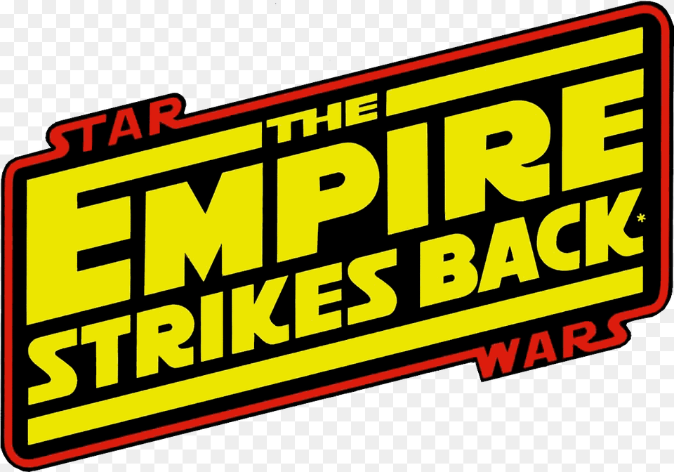 Empire Strikes Back Logo Wars The Empire Strikes Back, Scoreboard, Text Free Png