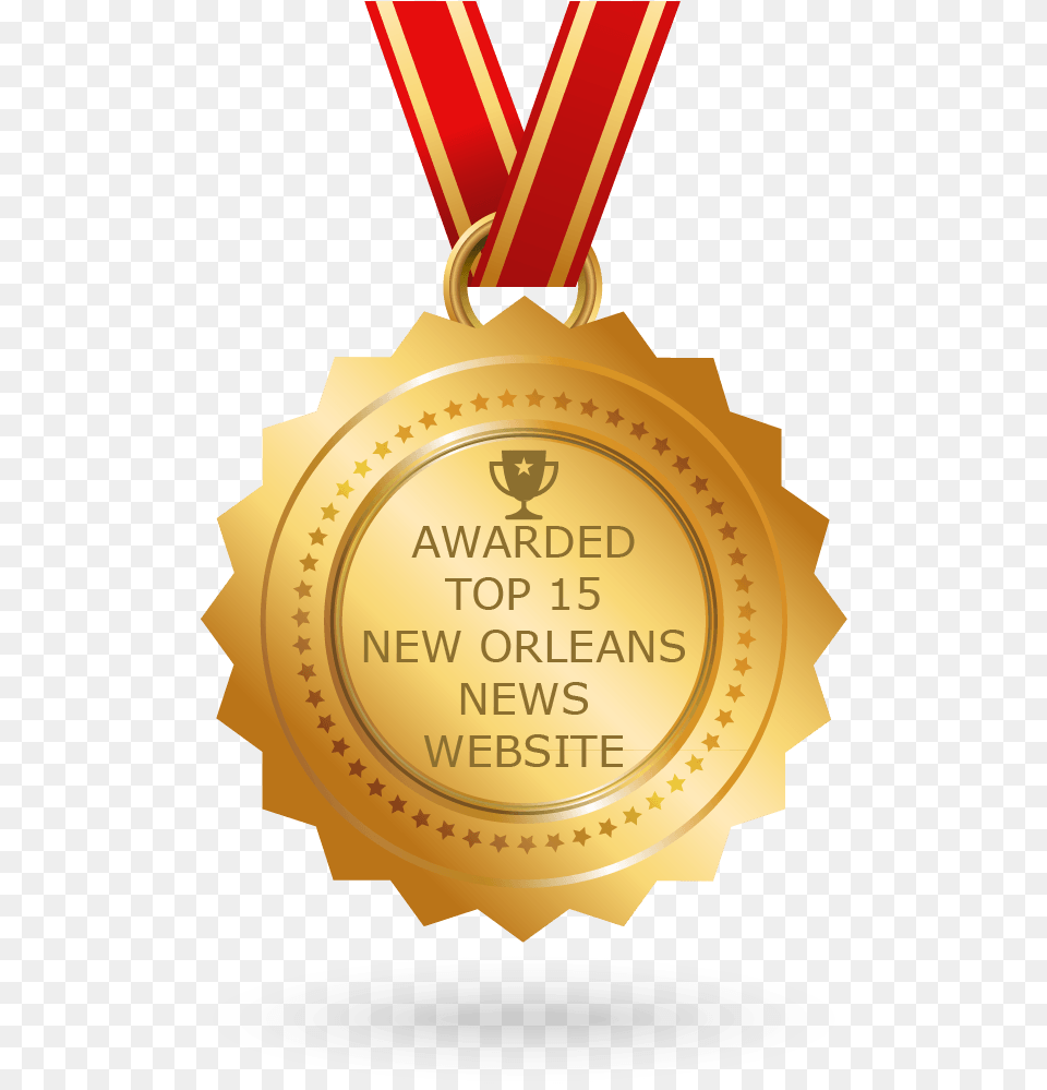 Employee Of The Month Medal Clean, Gold, Gold Medal, Trophy, Bulldozer Free Png Download