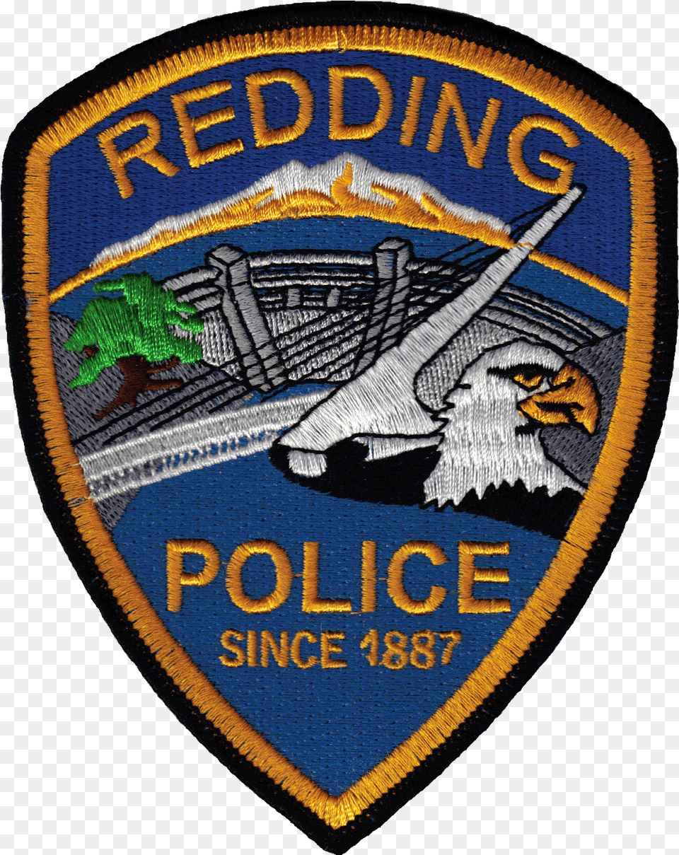 Employee Says She Was Robbed Redding Police Department California, Badge, Logo, Symbol, Face Free Transparent Png
