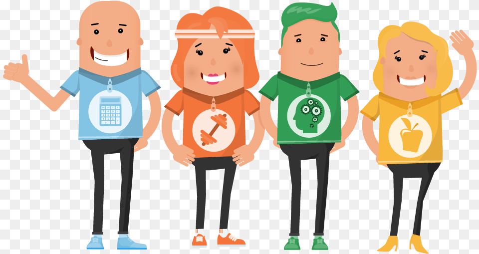 Employee Wellness Ireland 2018 Calendar Cartoon, T-shirt, Clothing, Person, People Png Image