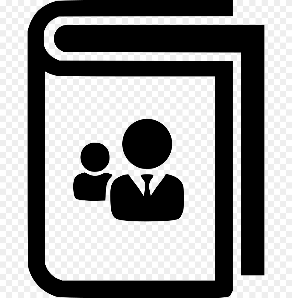Employees Icons Lawbook Icon, Stencil, Blackboard Png