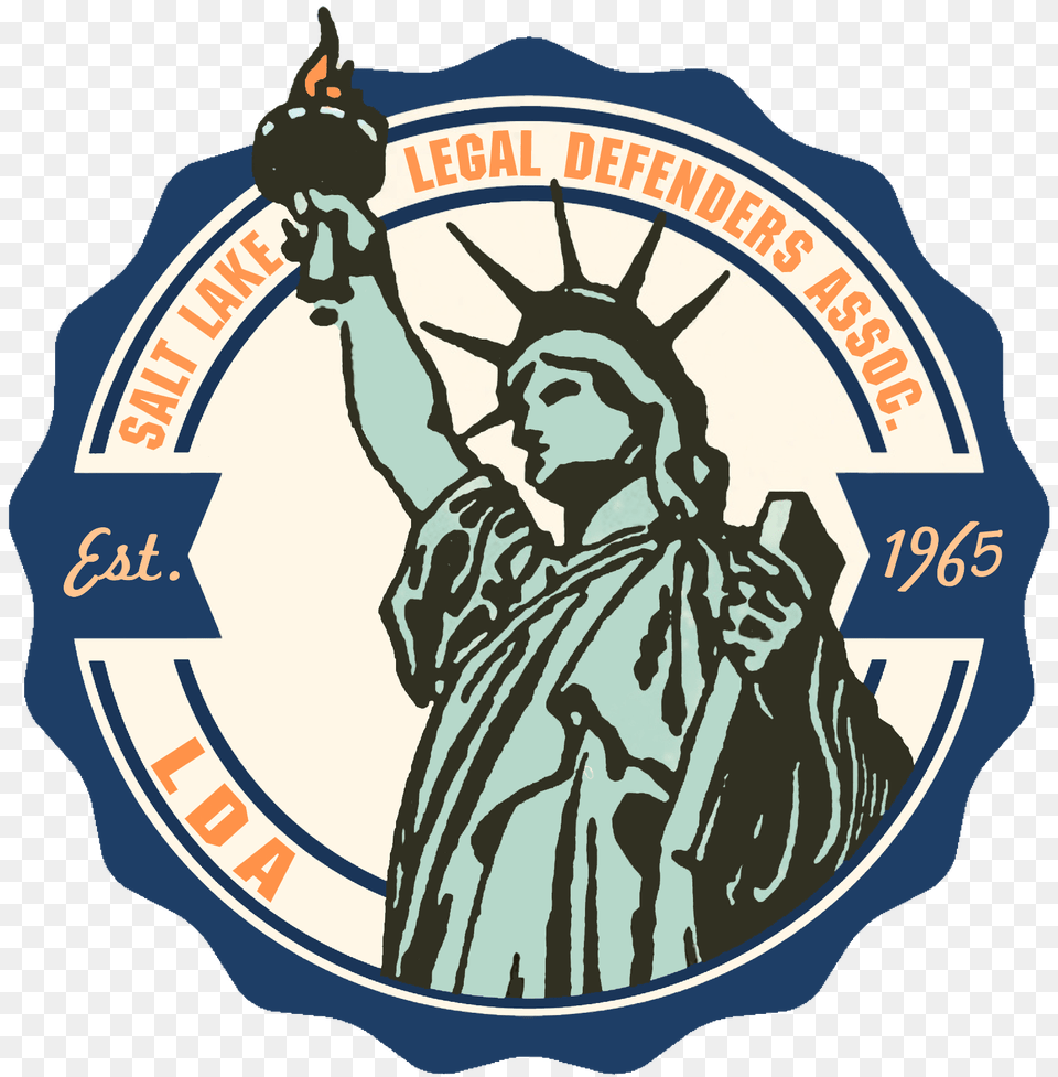 Employment Opportunities Statue Of Liberty Nthe Statue Salt Lake Legal Defenders, Art, Logo, Adult, Male Png