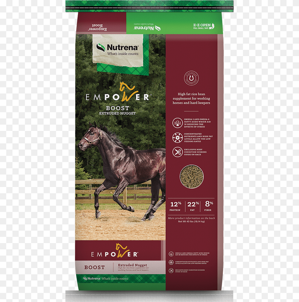 Empower Boost Horse Supplement, Advertisement, Poster, Animal, Mammal Png