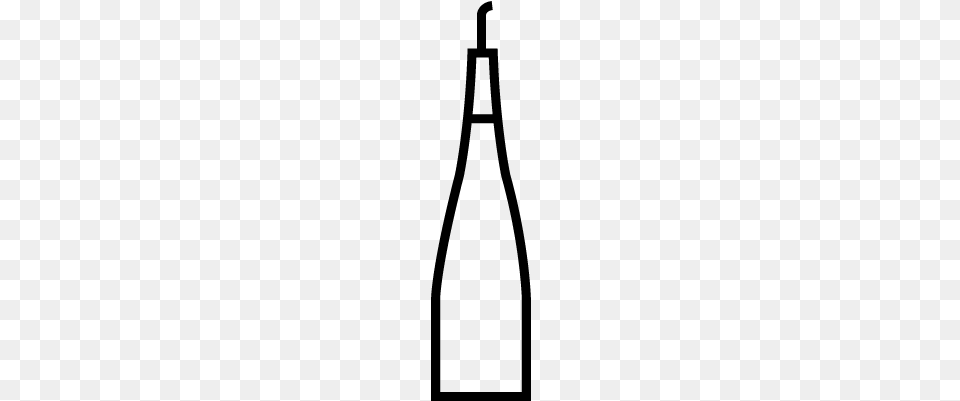 Empty Alcoholic Drink Bottle Vector Alcoholic Drink, Gray Png Image