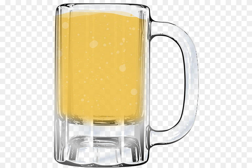 Empty Beer Glass, Alcohol, Beverage, Cup, Stein Png Image