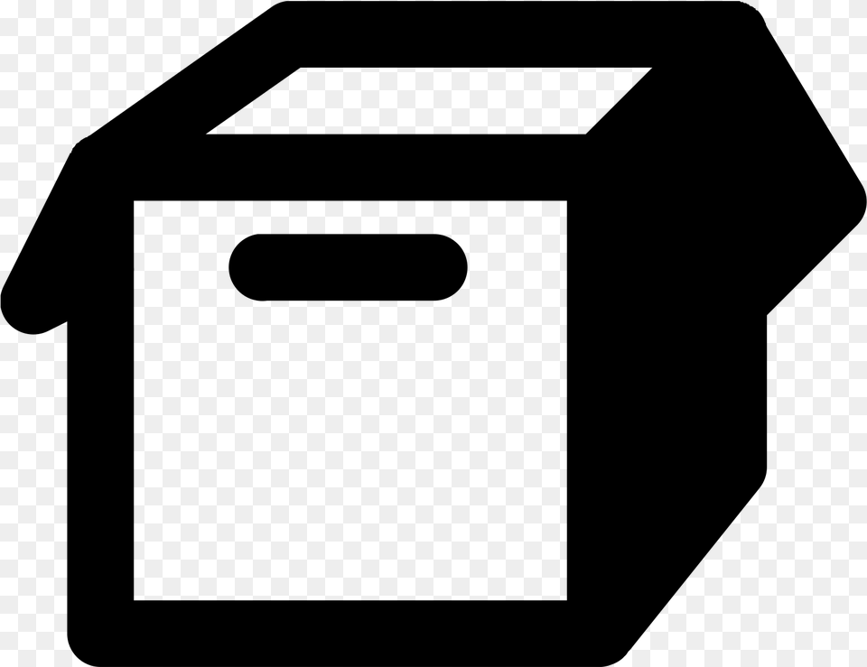 Empty Box Icon Clipart Download Icon, Gray Png
