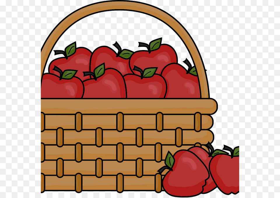 Empty Bushel Basket Clipart Clipart Suggest Apple Picking Clip Art, Food, Produce, Dynamite, Weapon Free Transparent Png