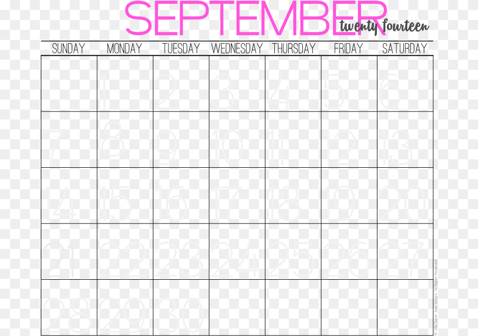 Empty Calendar, Text, Alphabet, Blackboard Free Png