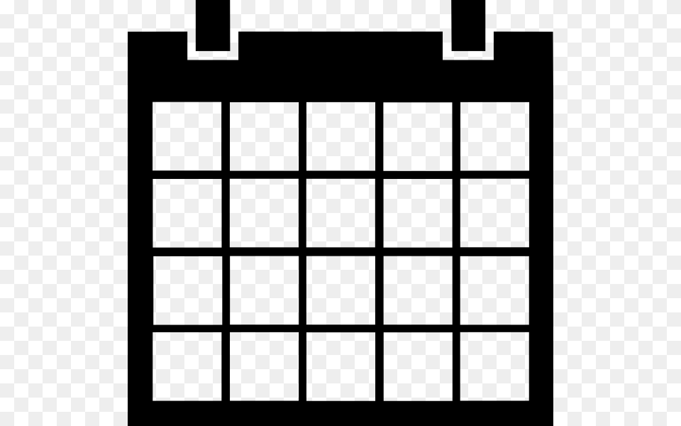 Empty Calendar Rubber Stamp Date Picker Icon, Gray Free Transparent Png