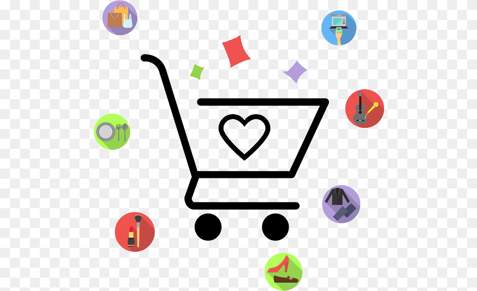 Empty Cart Icon, Heart Free Png