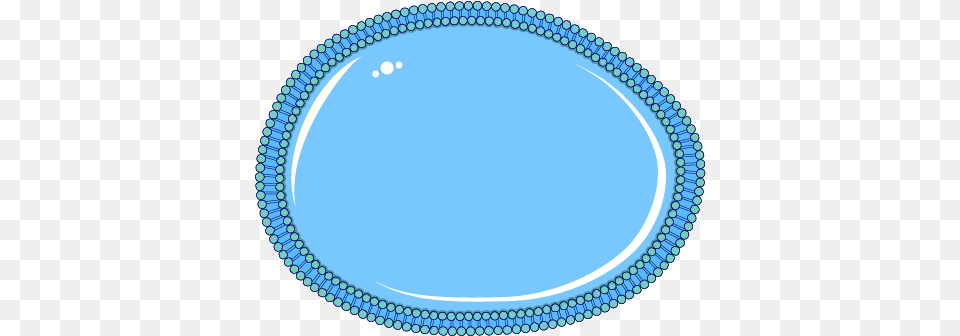 Empty Cell Receptor, Oval, Turquoise, Food, Meal Free Png Download