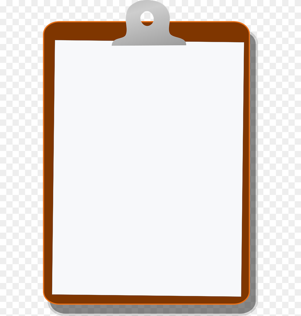 Empty Clipboard Background, White Board Png