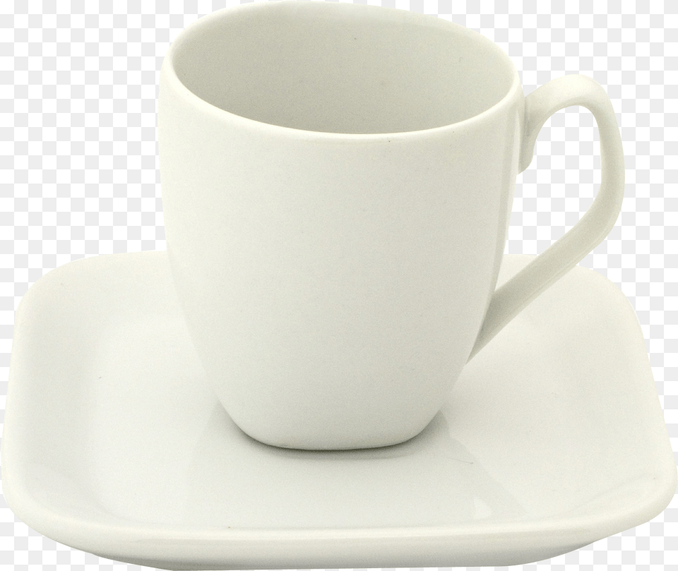 Empty Coffee Cup With Transparent Background, Saucer, Art, Porcelain, Pottery Free Png