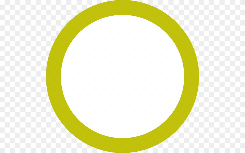 Empty Dark Yellow Ring Clip Art At Clkercom Vector Circle, Oval Png Image