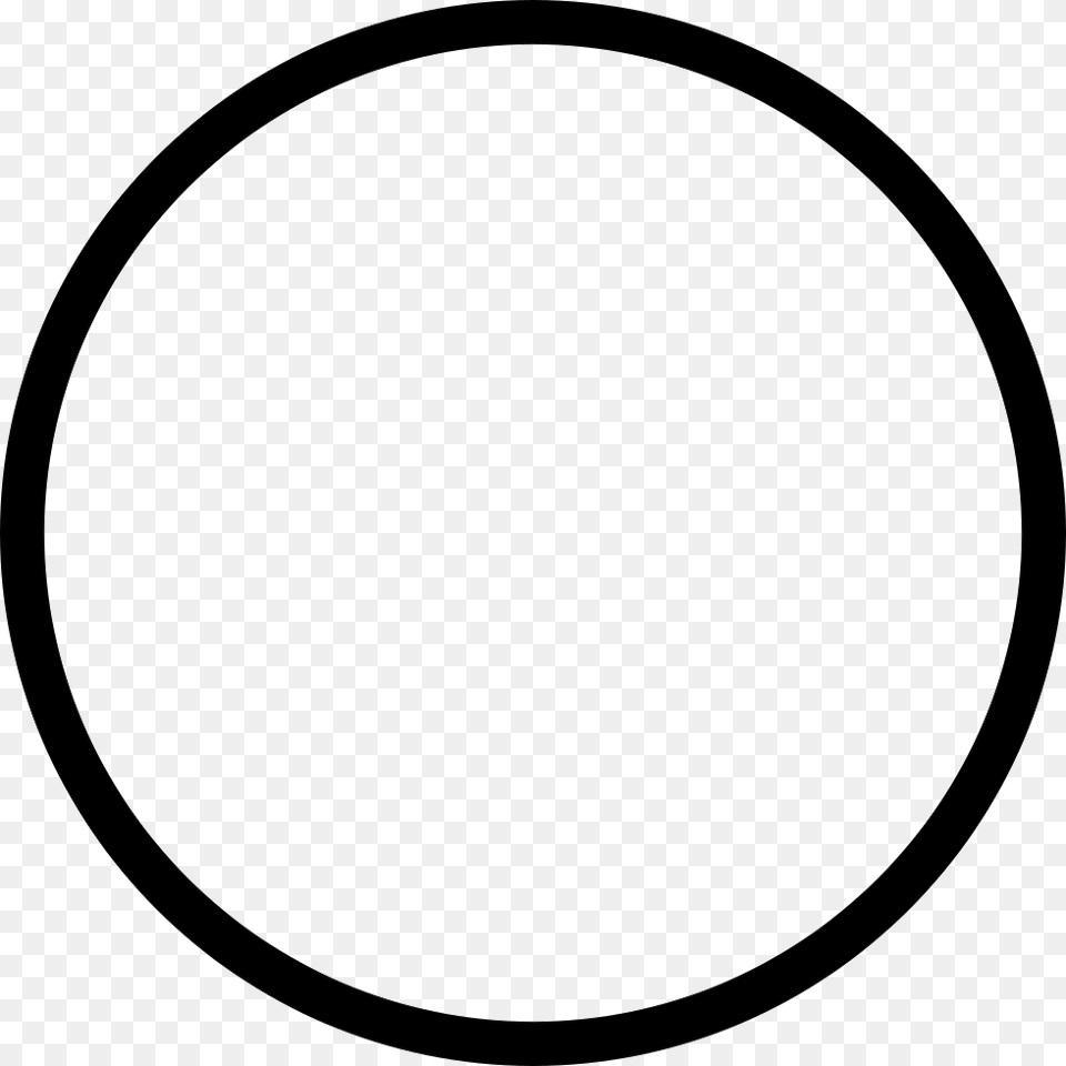 Empty Dot Icon Oval Free Png Download