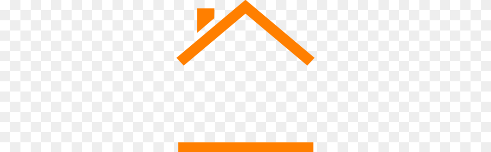 Empty House Clipart Transparent, Triangle Png Image