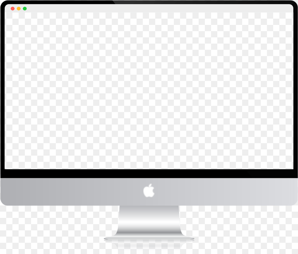 Empty Monitor Screen, Computer Hardware, Electronics, Hardware, Computer Free Png Download