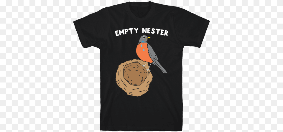 Empty Nester Mens T Shirt Ramen Tshirt, Clothing, T-shirt, Animal, Bird Free Transparent Png