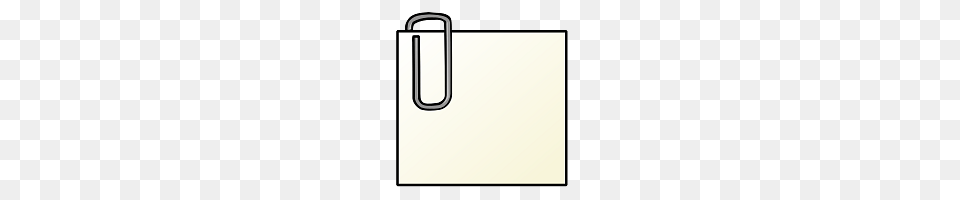 Empty Note With Paperclip, Bag, Shopping Bag Free Transparent Png