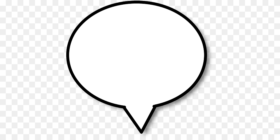 Empty Round Speech Bubble, Balloon Png Image