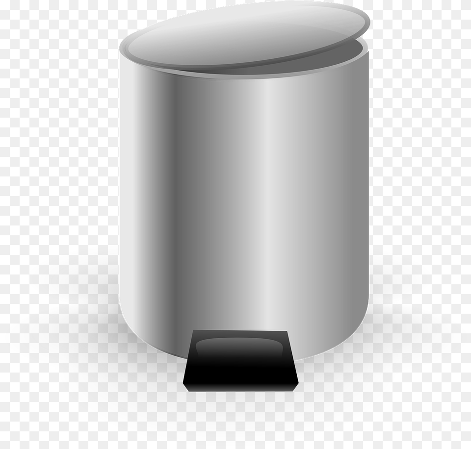 Empty Small Trash Can Clip Art, Cylinder, Cup, Bottle, Shaker Png