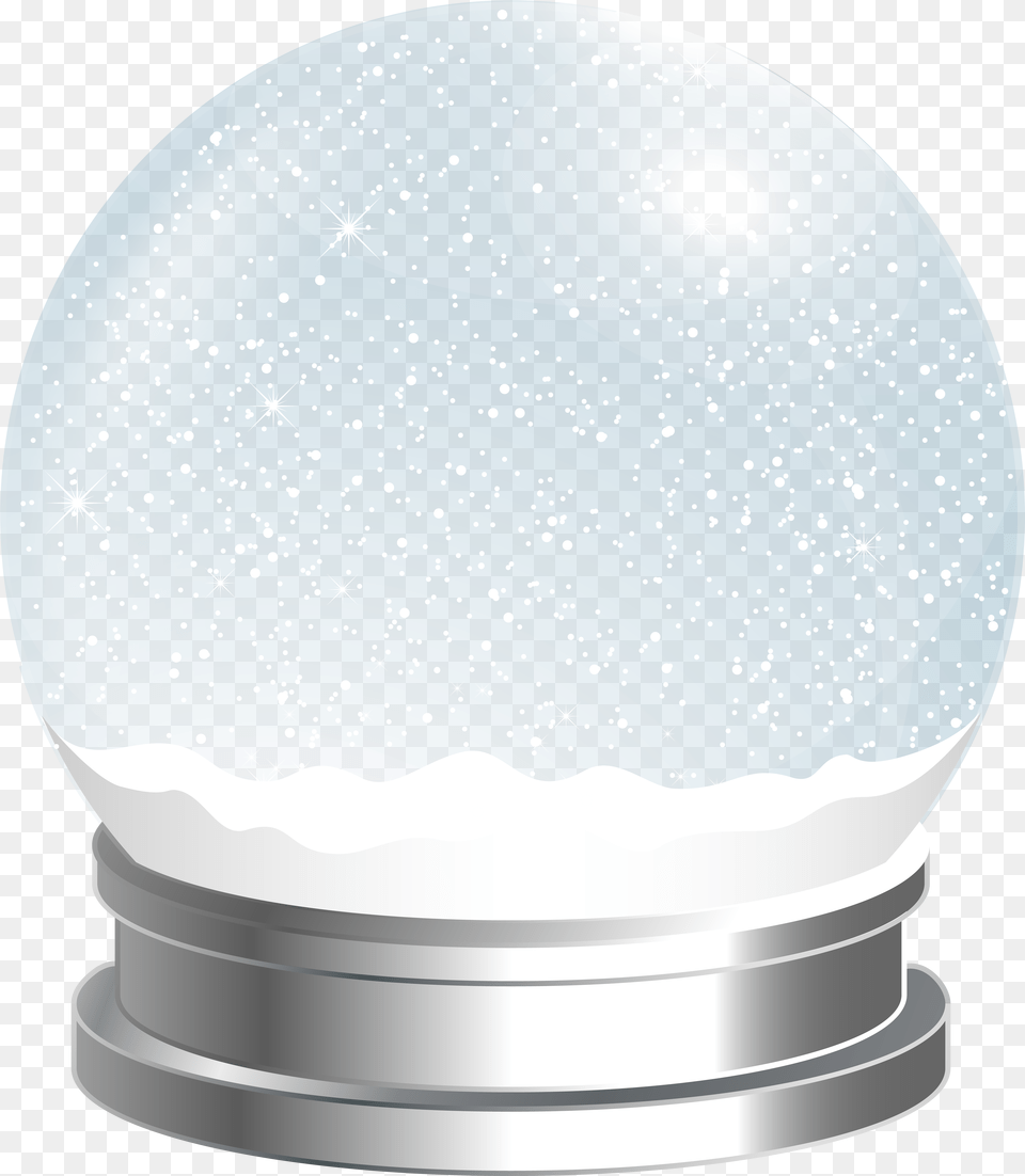Empty Snow Globe Clip Art Image Snow, Light, Sphere, Lighting, Birthday Cake Free Transparent Png