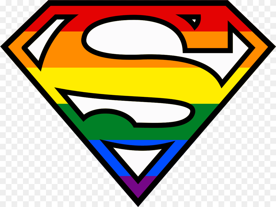 Empty Superman Logo Superman Logo Purple, Symbol, Emblem Free Png Download