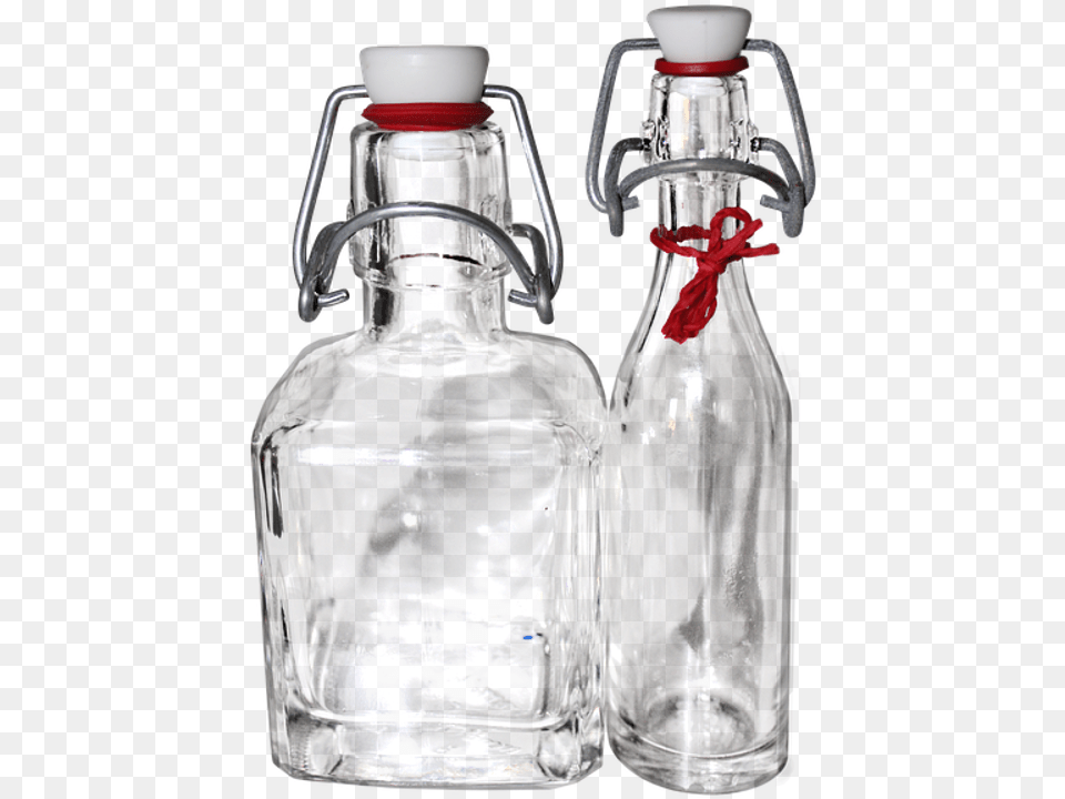 Empty Vinegar Bottles Botol Transparan Gambar Toples Rempah Rempah Vektor, Glass, Bottle, Jug, Shaker Free Png Download