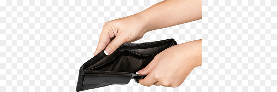 Empty Wallet 1 Empty Wallet, Accessories, Adult, Female, Person Png